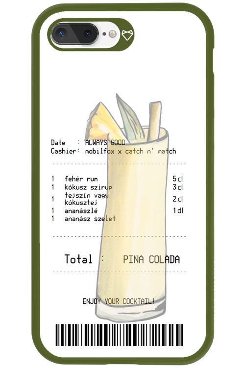pina colada koktél - Apple iPhone 8 Plus