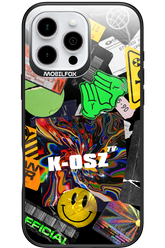 K-osz Sticker Black - Apple iPhone 16 Pro Max