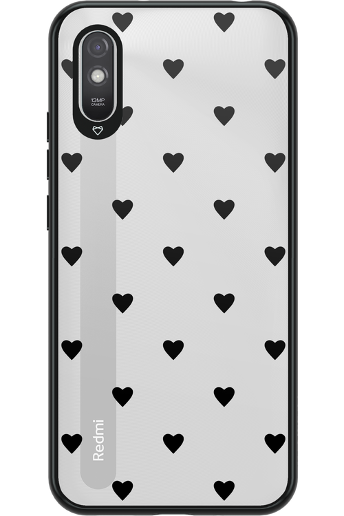 Hearts Transparent - Xiaomi Redmi 9A