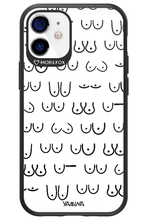 Boobies (white) - Apple iPhone 12 Mini