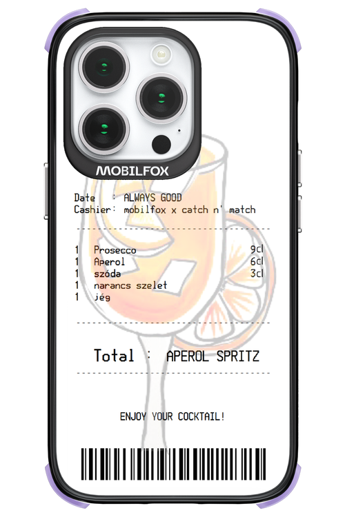 aperol spritz koktél - Apple iPhone 14 Pro