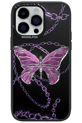 Butterfly Necklace - Apple iPhone 14 Pro Max