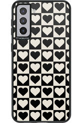 Checkered Heart - Samsung Galaxy S21+