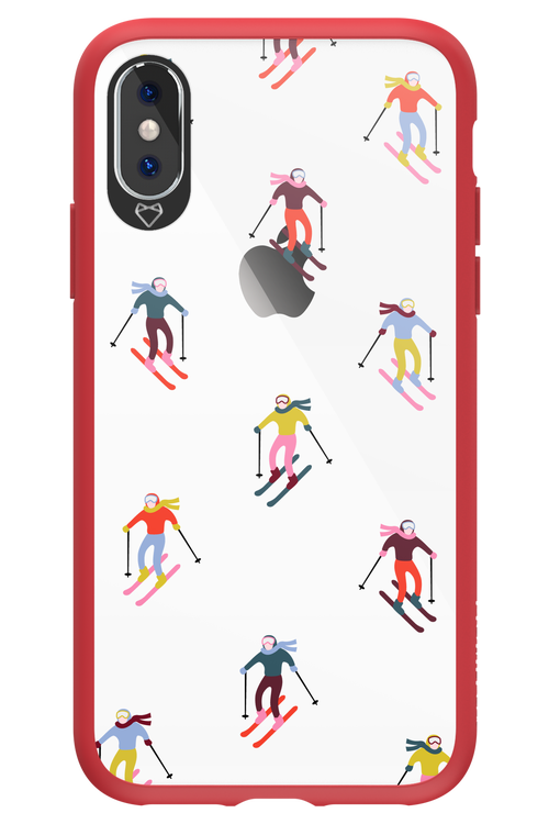 Snow Motion (Transparent) - Apple iPhone XS