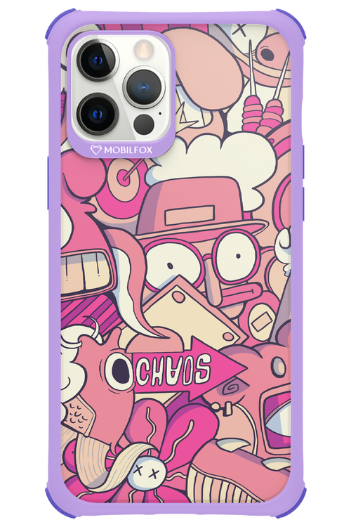 Coral Chaos - Apple iPhone 12 Pro Max