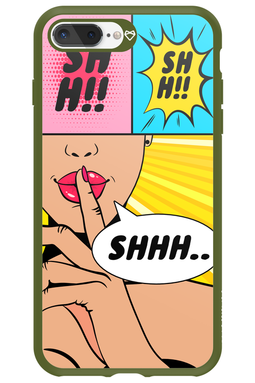 Shhh! (comic) - Apple iPhone 7 Plus