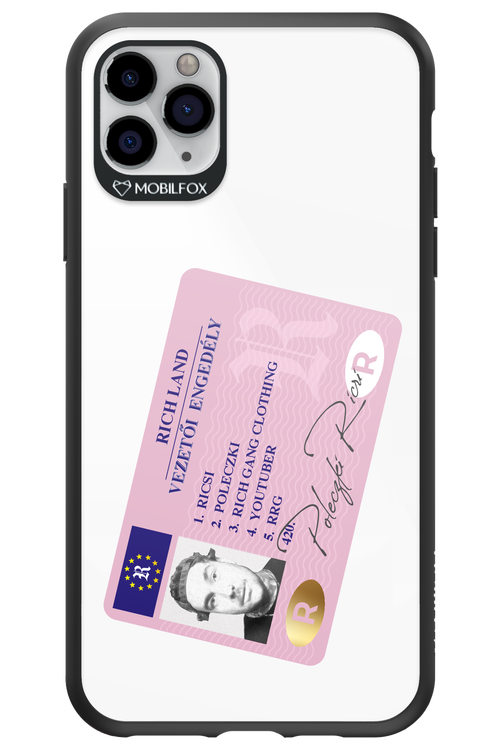 Vezetői engedély - Apple iPhone 11 Pro Max