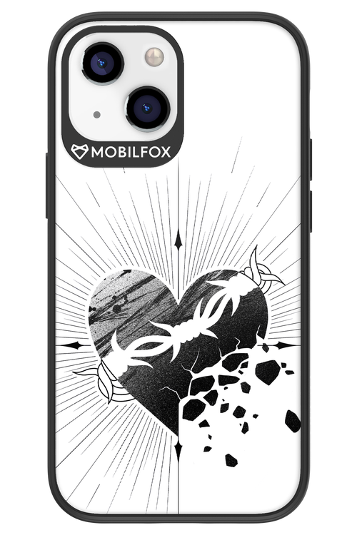 Fekete Szív 2.0 - Apple iPhone 13 Mini