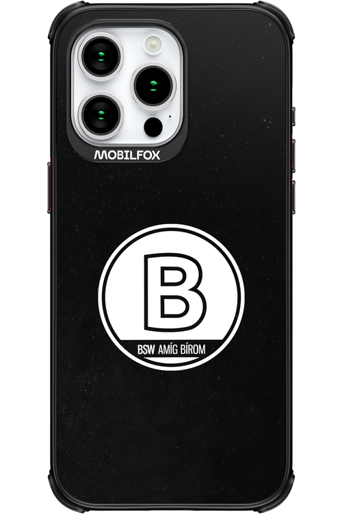 Amig bírom Black - Apple iPhone 15 Pro Max