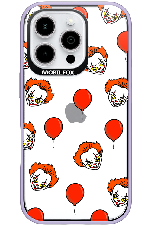 Mystery Clown (Transparent) - Apple iPhone 16 Pro