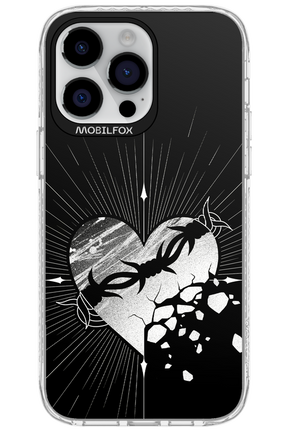 Fehér Szív - Apple iPhone 14 Pro Max