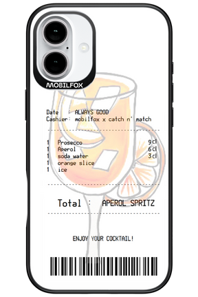 aperol spritz cocktail - Apple iPhone 16 Plus