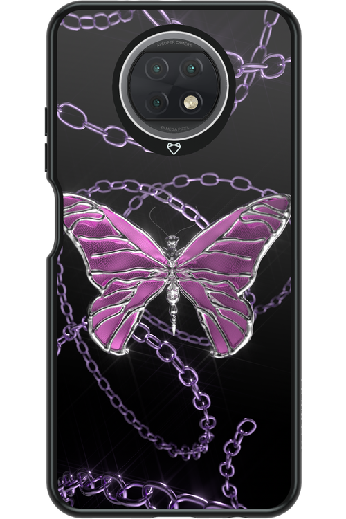 Butterfly Necklace - Xiaomi Redmi Note 9T 5G