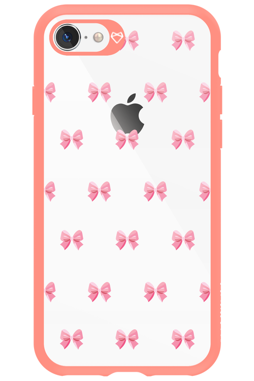 Pinky Bow - Apple iPhone 8