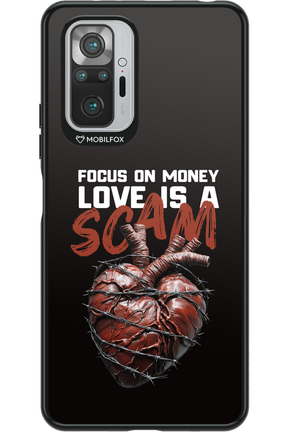 Focus on money, love is a scam - Xiaomi Redmi Note 10S