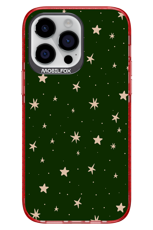Forest Green Stars - Apple iPhone 14 Pro Max