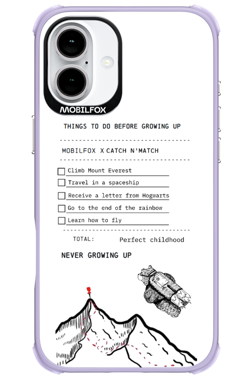 things to do before growing up - Apple iPhone 16 Plus