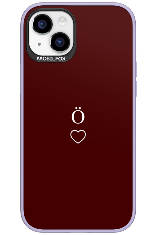 O Burgundia II 2.0 - Apple iPhone 15 Plus