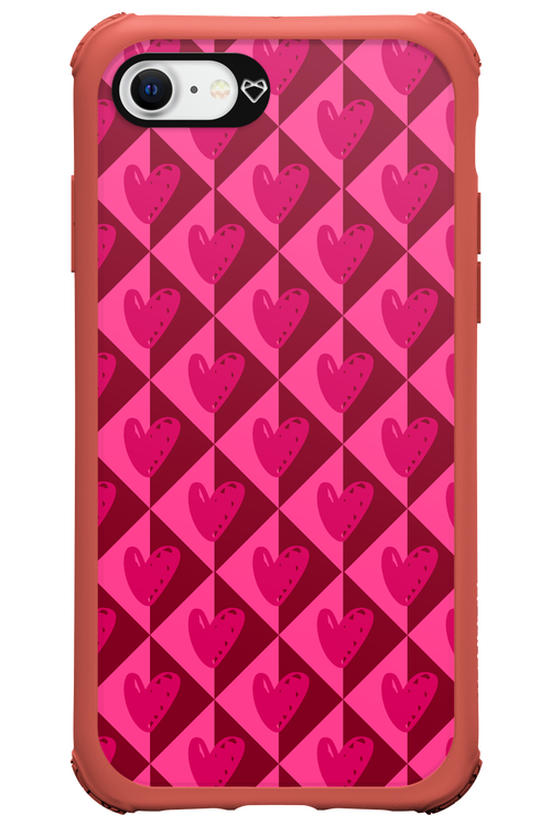 Holiday Heartss - Apple iPhone 8