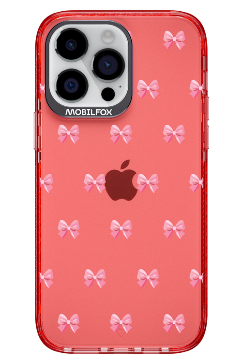 Pinky Bow - Apple iPhone 14 Pro Max