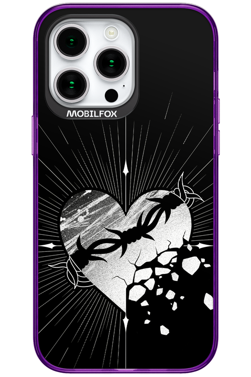 Fehér Szív - Apple iPhone 15 Pro Max