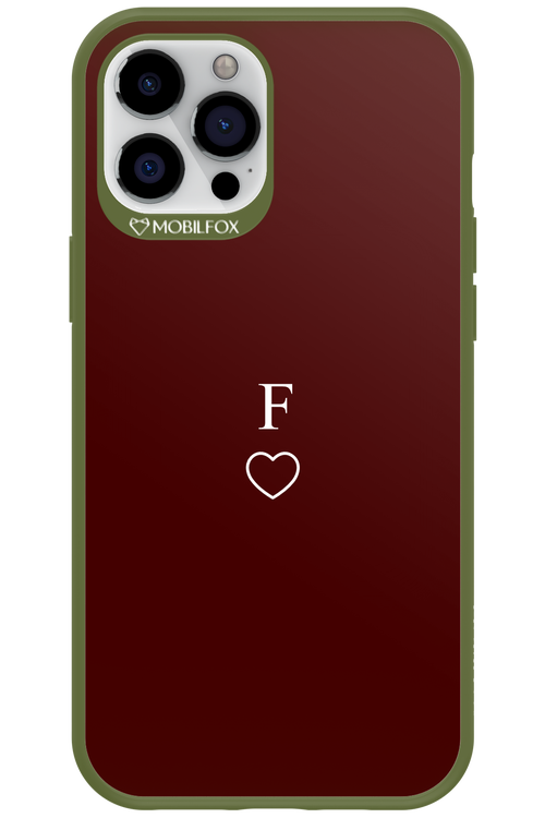 F Burgundia 2.0 - Apple iPhone 12 Pro Max