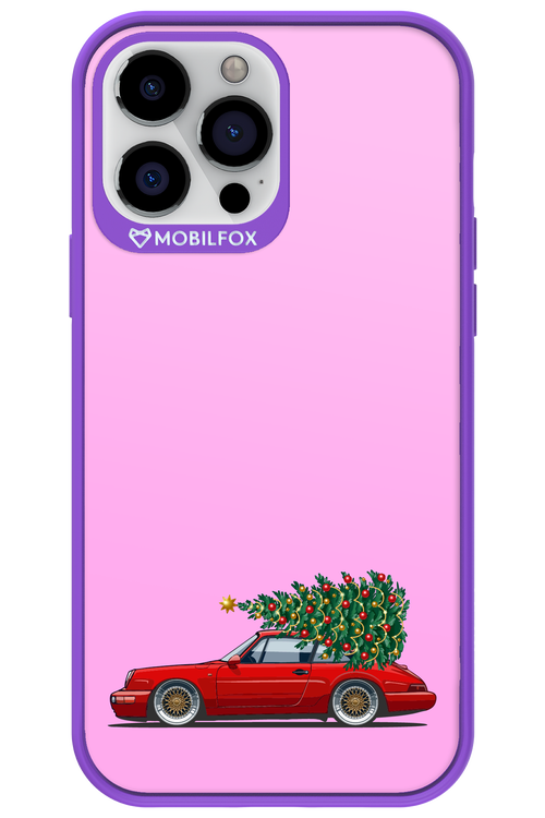 XMAS Car Pink - Apple iPhone 13 Pro Max