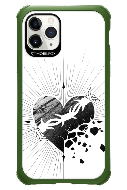 Fekete Szív - Apple iPhone 11 Pro