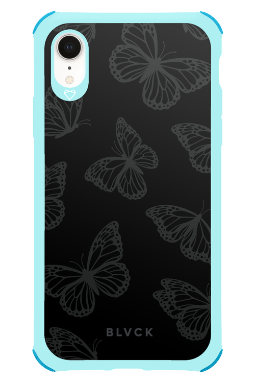 Black Butterflies - Apple iPhone XR