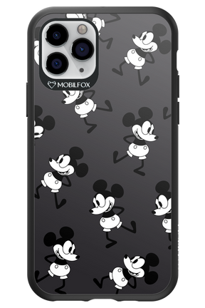 Iconic Mouse (antracite pattern) - Apple iPhone 11 Pro