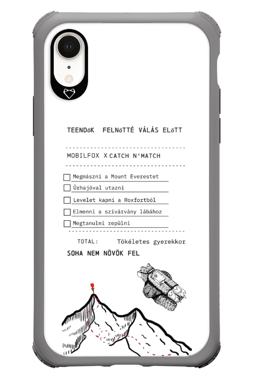 teendők felnőtté válás előtt - Apple iPhone XR