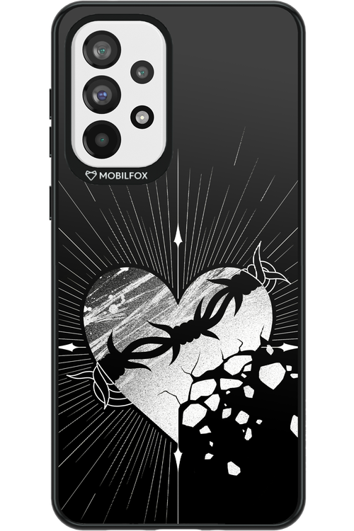 Fehér Szív 2.0 - Samsung Galaxy A73
