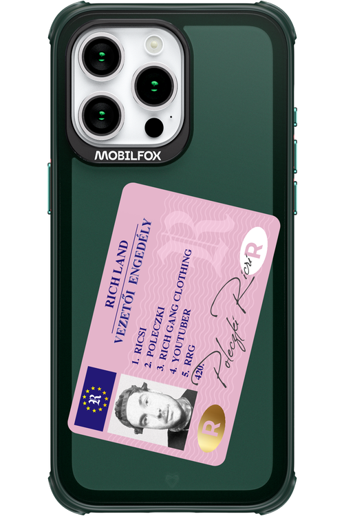 Vezetői engedély - Apple iPhone 15 Pro Max