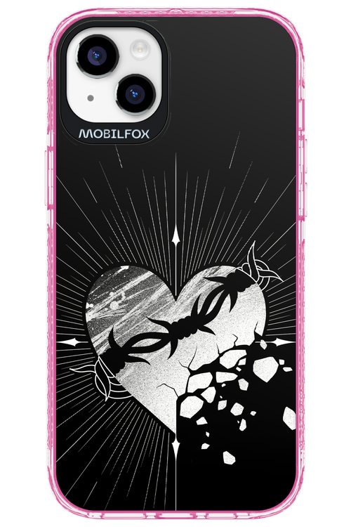 Fehér Szív - Apple iPhone 14 Plus