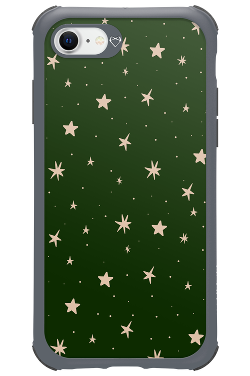 Forest Green Stars - Apple iPhone SE 2020