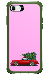 XMAS Car Pink - Apple iPhone SE 2020