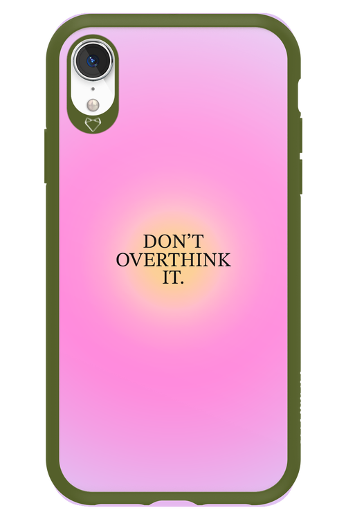 Don't Overthink It - Apple iPhone XR