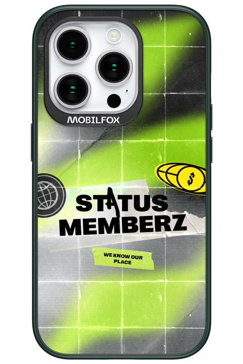 Status Memberz - Apple iPhone 15 Pro