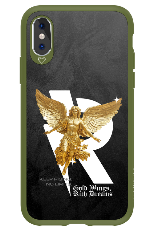 Gold Wings - Apple iPhone X