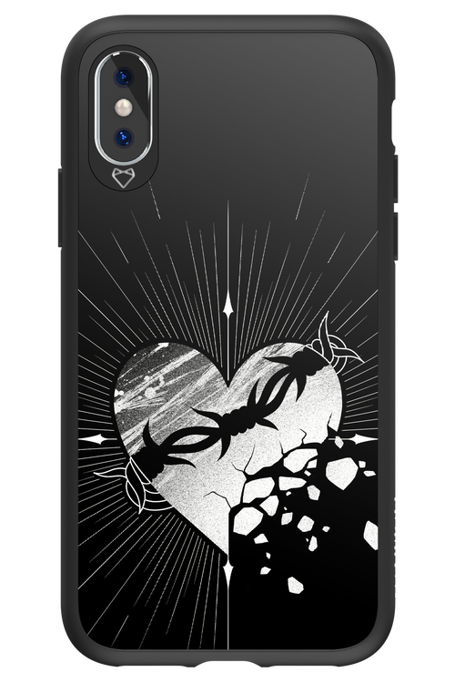 Fehér Szív 2.0 - Apple iPhone X