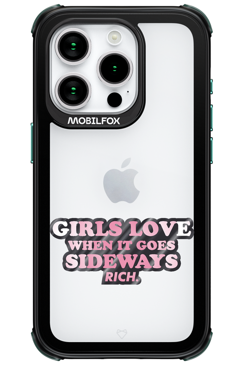 When it goes sideways - Apple iPhone 15 Pro