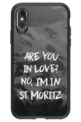 I'm in St. Moritz - Apple iPhone XS