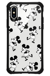 Iconic Mouse (pattern) - Apple iPhone X