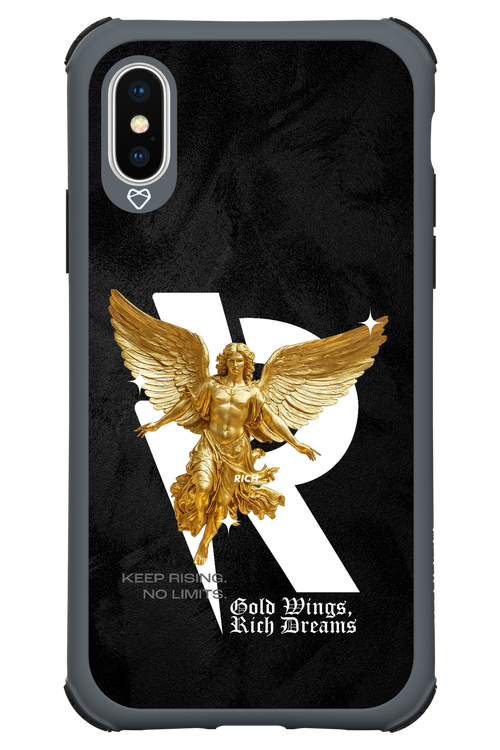 Gold Wings - Apple iPhone X