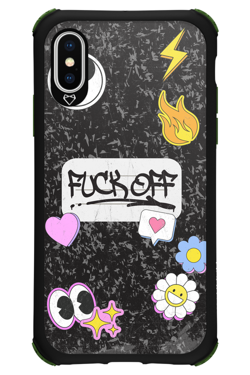 Fuck Off Case - Apple iPhone XS