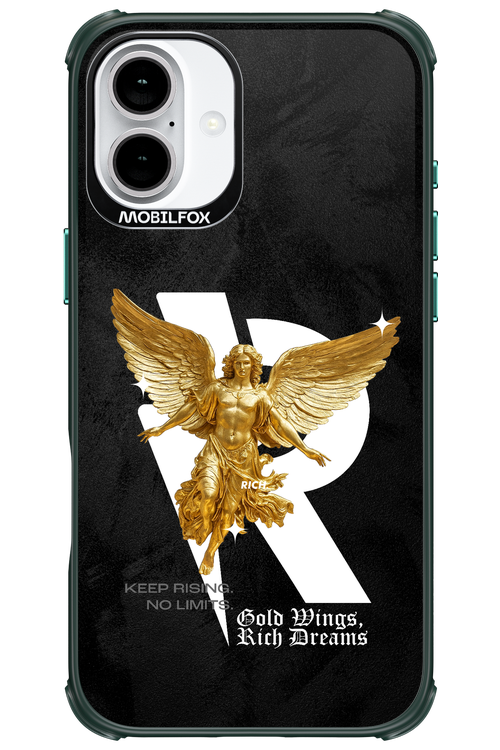 Gold Wings - Apple iPhone 16 Plus
