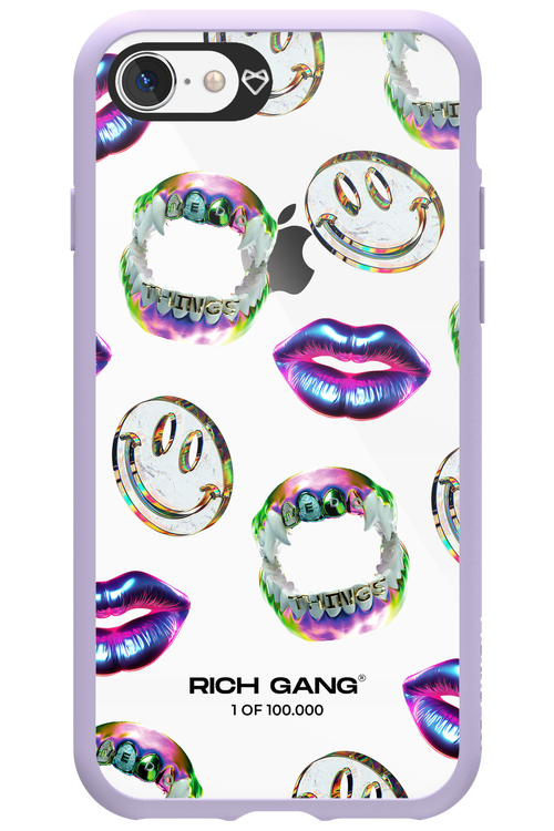 Crazy Rich Transparent - Apple iPhone 8