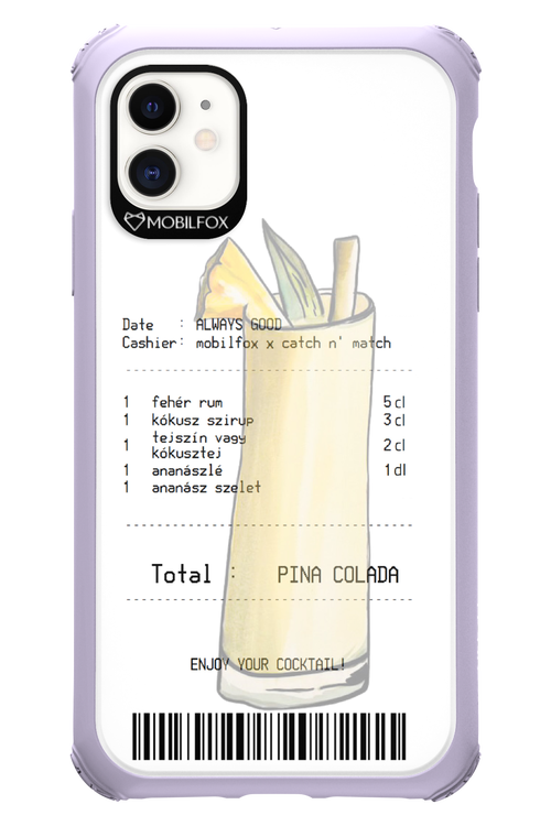 pina colada koktél - Apple iPhone 11
