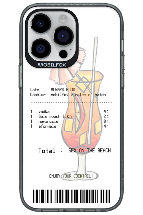 sex on the beach koktél - Apple iPhone 14 Pro Max