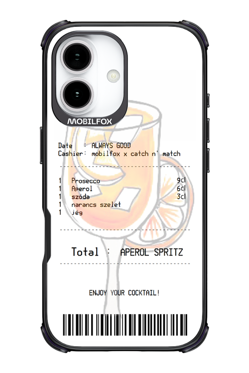 aperol spritz koktél - Apple iPhone 17